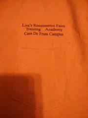 VTG Northern California Renaissance Faire Training Academy Pocket T Men’s XL 🔥