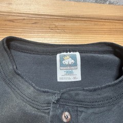 Vintage 90s Bicycle Specialties Minimalist Embroidered Henley Shirt USA – XL