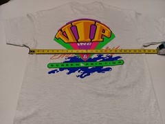 Hanes Beefy XL T-Shirt VIP Inc Embroidery & Screen Printing Advertising Grey