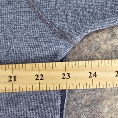 American Fighter Shirt Mens 3XL Gray Long Sleeve Shirt Thermal Waffle Knit