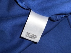 Murano Liquid Men’s Luxury T-Shirt Blue Short Stripes Sleeves 100% Cotton Size L