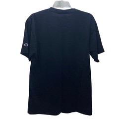 Champion Mens Tennessee Football T-Shirt Black Orange Graphic Tee Large