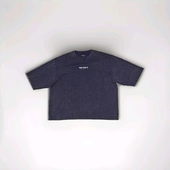 YoungLA #4018 Sample PC Foundation Cropped Tee SZ LG Oversized DRIP Logo Nwst