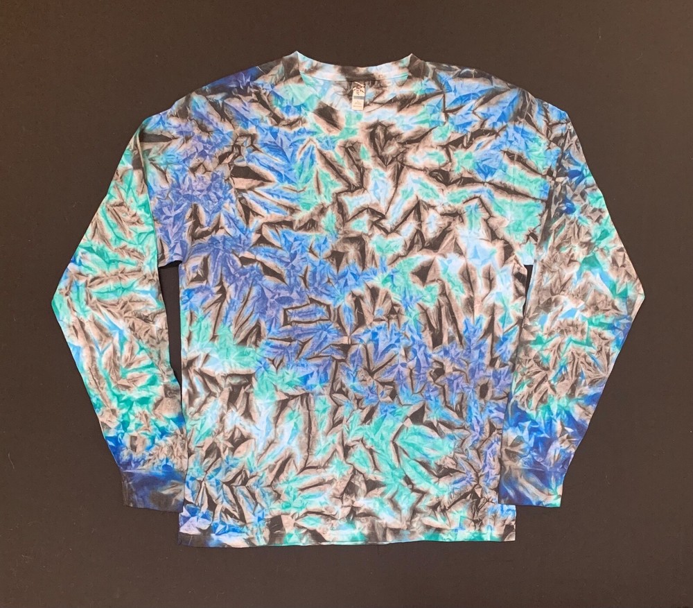 *New* 2XL – Sm Handmade Tie Dye, Nightwaves Cruncht Crinkle, Crew or V-Neck