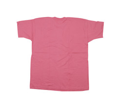 Deadstock Vtg 90s Streetwear Mens 2XL Blank Short Sleeve T-Shirt Pink USA Cotton