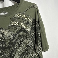 7.62 Design Graphic Design Mens T-shirts Green 2X #5366