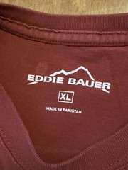 Eddie Bauer “Breathe The Fresh Mountain Air” Men’s Soft Graphic T-Shirt XL