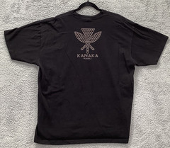 Shaka Active Shirt Mens 2XL Black Kanaka Maoli Hawaiian Tribal Graphic Tee