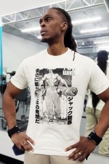 Jack’d Gym Shirt Baki Shirt Gym Tee Jack Hanma Pump Cover Men’s Gym Anime Shirt