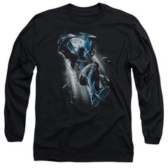 Batman Bat Crash Licensed Adult Unisex Long Sleeve T-Shirt SM-3X