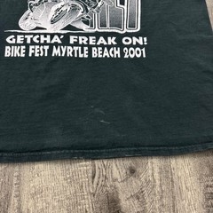 Vintage Bike Fest Fat Albert Junkyard Gang T Shirt Freak On Beach 2001 XL