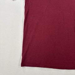 Vintage Russell Athletic Blank Plain T-Shirt Maroon Mens Large 90’s Made In USA