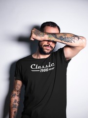 40th Birthday Gift Shirt For Men – Classic 1986 Retro