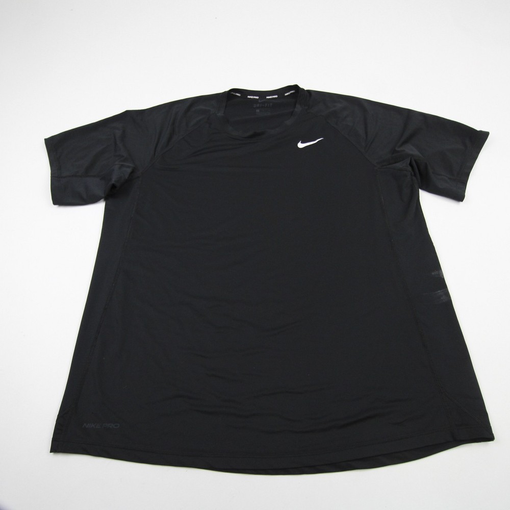Nike Pro Dri-Fit Short Sleeve Shirt Men’s Black Used L