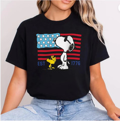 America 250th Anniversary Shirt, Patriotic Snoopy Tee, Funny 4th Of July Shirt