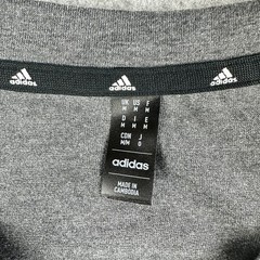Adidas Shirt Mens M Charcoal Performance Tee Outdoor Active Sports S/S Crew NEW