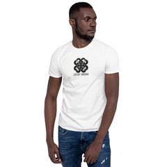 Lucky Brand No Luck Given Graphic Tee Dark Gothic Rabbit Streetwear Shirt