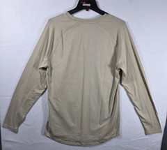 Kenneth Cole Active Tech Long Sleeve Tee Men’s Medium Beige
