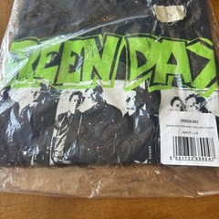 Green Day Large Navy Short Sleeve Portrait Collage T-Shirt Never Worn New