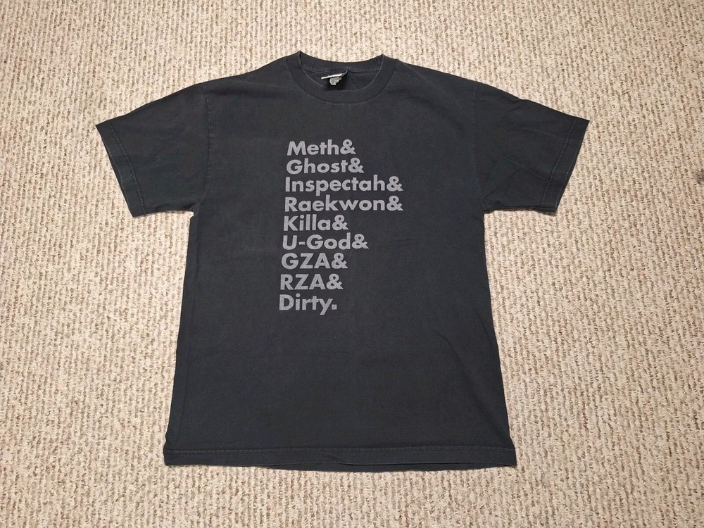 Manifest x Wu Tang Clan Members Shirt L Rap Hip Hop Band Tour