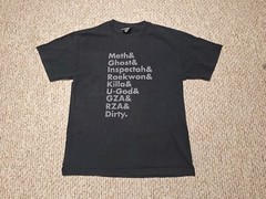 Manifest x Wu Tang Clan Members Shirt L Rap Hip Hop Band Tour