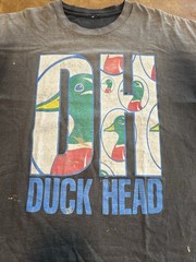 Vintage Duck Head T Shirt Faded Hunting Single Stitch Used Men’s Size XL