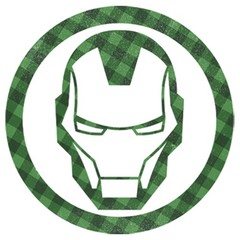 Men’s Marvel St. Patrick’s Day Lucky Iron Man Mask T-Shirt