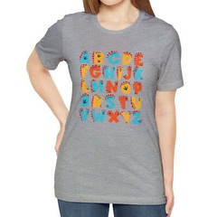 Dinosaur Alphabet Shirt