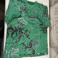 VTG Request Men’s Graphic Embroidered Green Tshirt Big & Tall 4XL Short Sleeve