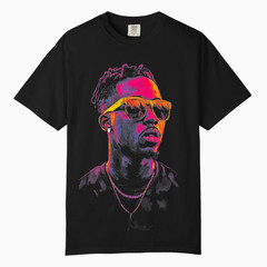 Neon Urban Hip Hop Streetwear Tee, Comfort Colors T Shirt, Unisex Streetwear Tee