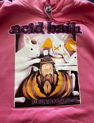 ACID BATH – PAEGAN TERRORISM TACTICS – Hoodie Azalea Pink OFFICIAL