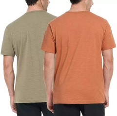 Hurley Men’s Graphic Tee, 2-pack – GREEN/ORANGE Or Blue/ Dark Blue You Pick Size