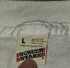 Vtg. 1986 President Reagan Political T Shirt July 4th Statue Liberty Large USA