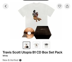 Travis Scott Utopia B1 CD Box Set Pack Size XL | Brand New XL (sealed)