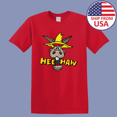 Hee Haw Country TV Show Red T-Shirt Size S to 3XL