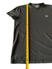Lacoste Black Pima Cotton T-Shirt. Size US XSmall. Great condition