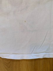 Vintage 90s Single Stitch T Shirt Hand Painted Watercolor Brush Work Rabbit