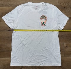 Sz XL- Brand New Vintage Air Jordan Jumpman White Crimson T Shirt CZ8059-100