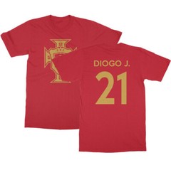 Diogo 21 Jersey Style – Portugal Soccer Cup Fan Unisex T-Shirt
