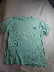 Salt Life T-Shirt Mens Size XL Mint Green Graphic Pocket Crew Neck Beach Casual