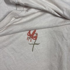 REI CO-OP flower graphic tan T shirt 1938 NC Outfitting the Old North State