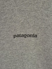 MENS PATAGONIA P-6 LOGO COTTON T-SHIRT SIZE LARGE