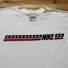 Vintage 90s Nike There Is No Finish Line Stars Graphic Long Sleeve Shirt – XL