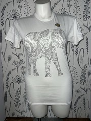 Paint Your Own Elephant T-Shirt, Adult Small