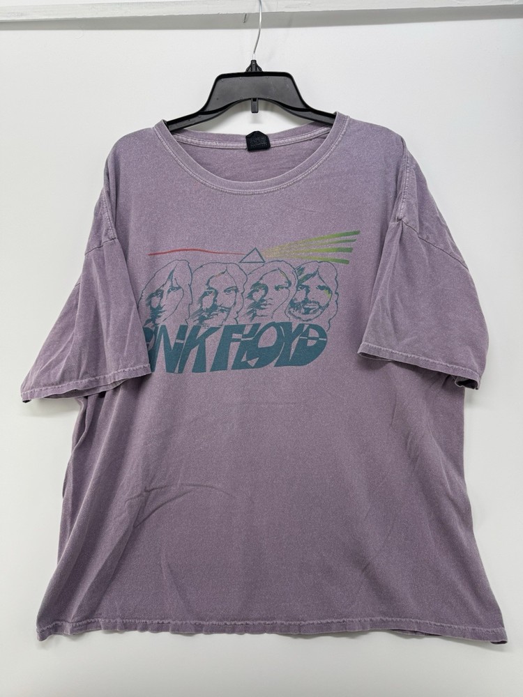 PINK FLOYD Pink Floyd Band T-Shirt Rock T-Music O/S, Hole Under Arm As Shown