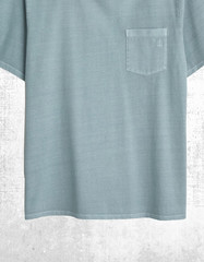 Men’s Seasalt T-shirt Cotton Crew Neck Chest Pockets Pale Wade Boxy Fit (Defect)
