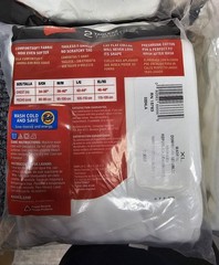 6 X Hanes Men’s XL White Tagless T-Shirts, 2 ct – TOTAL 12 XL T-SHIRTS