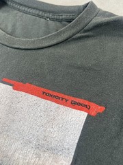 System Of A Down 2001 Toxicity Shirt Mens 2XL Gray Album Cover Graphic Band Tee
