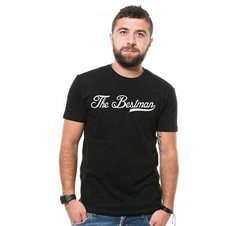 Mens The Bestman T-shirt Wedding Shirts Bachelor Party Shirt Best Man Shirt