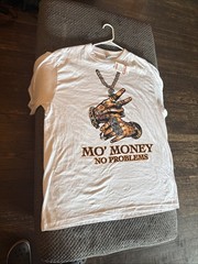 Vtg Iced Out Rap Tupac Biggy White Tee T-shirt Mens Size 2XL Y2K Baggy NWT